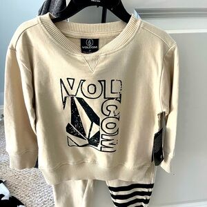 Volcom Toddler Sweatshirt, Pants & Beanie